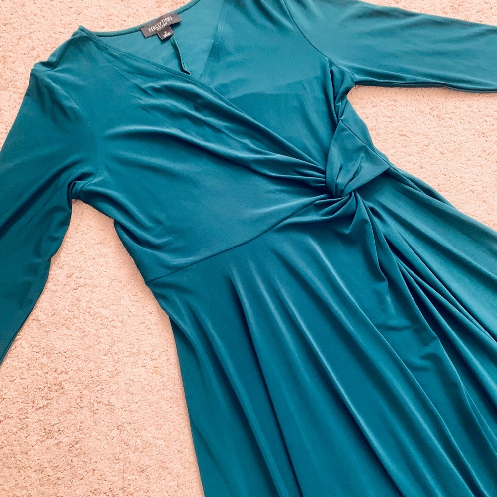 Teal Dress